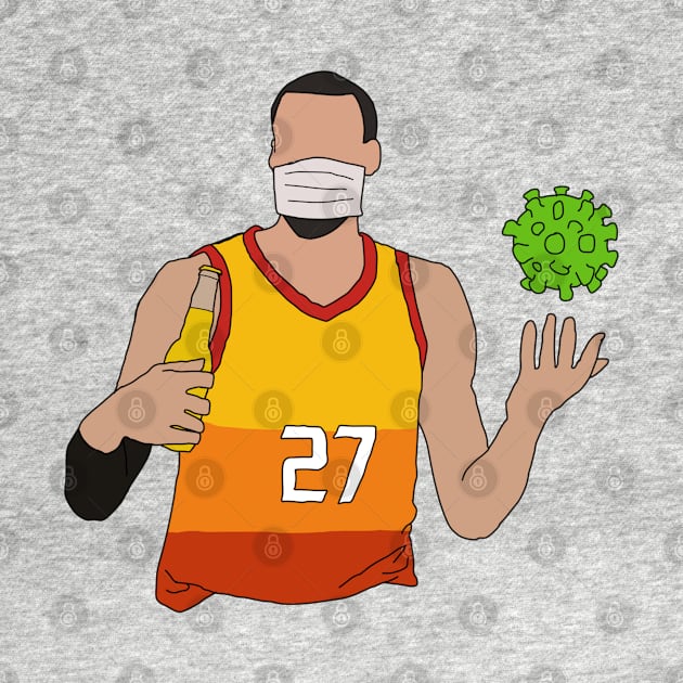 Rudy Gobert - Coronavirus by balliswife24